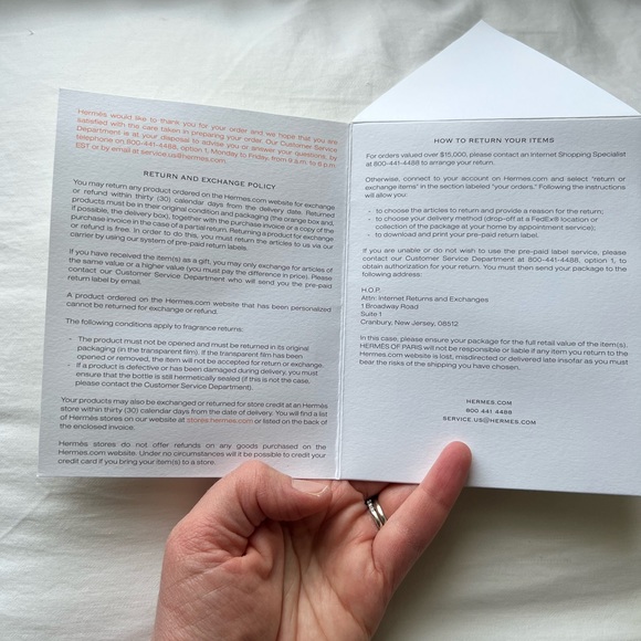 Never Used Hermès Pink Cotton Handkerchief Pocket Square - Picture 9 of 9